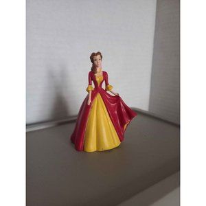 Disney Princess Belle PVC figure Beverly Hills Teddy Bear Co Red Yellow formal